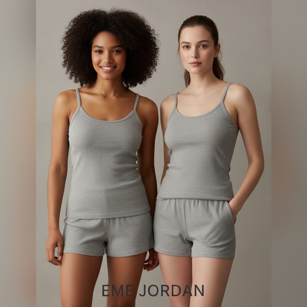 002, TNK: 2 piece Emme Jordan cami size M
